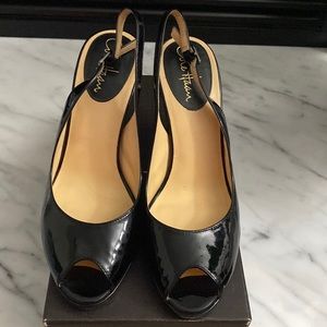 Cole Haan patent leather pump